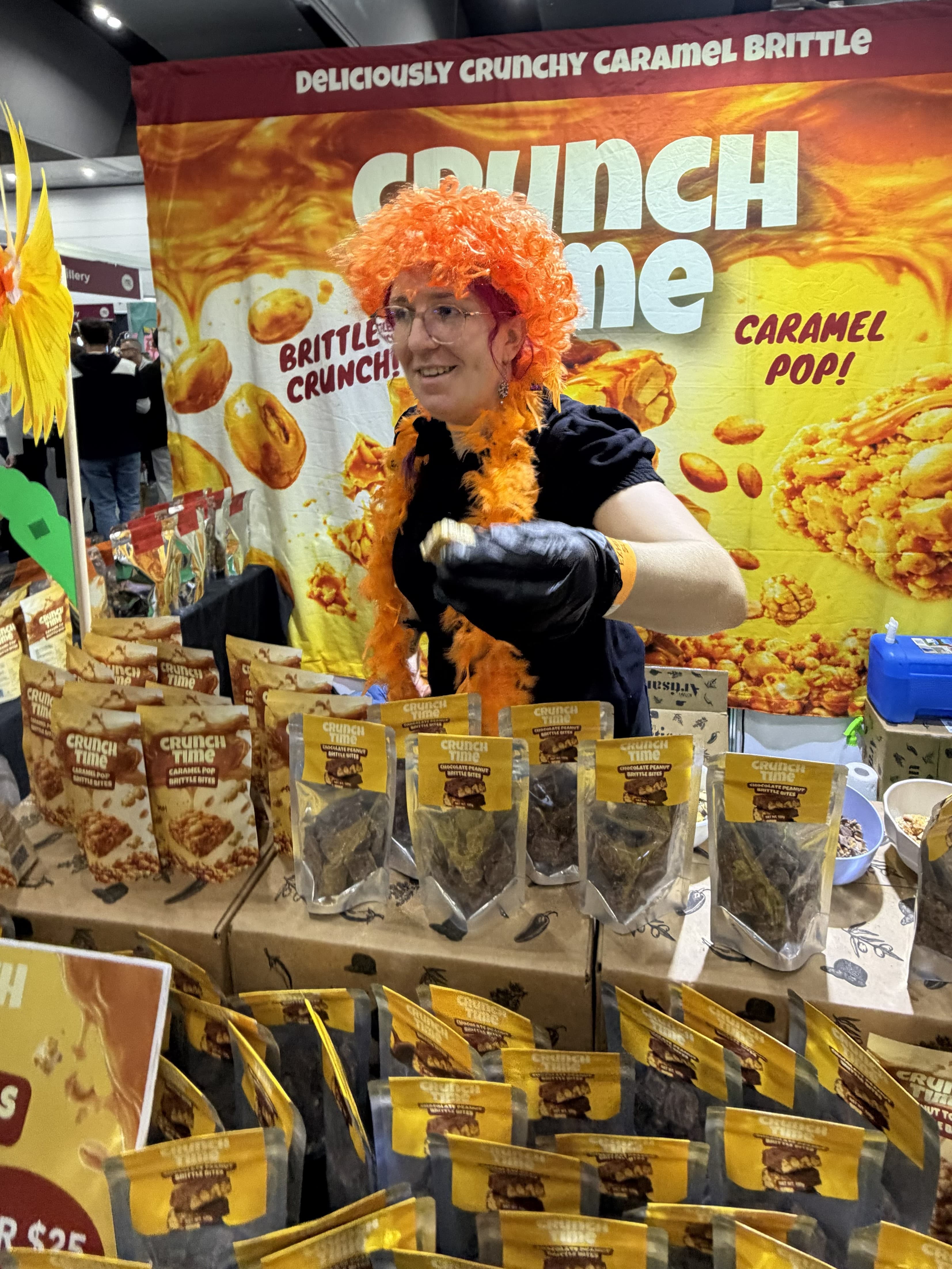 Brand activation at consumer show
